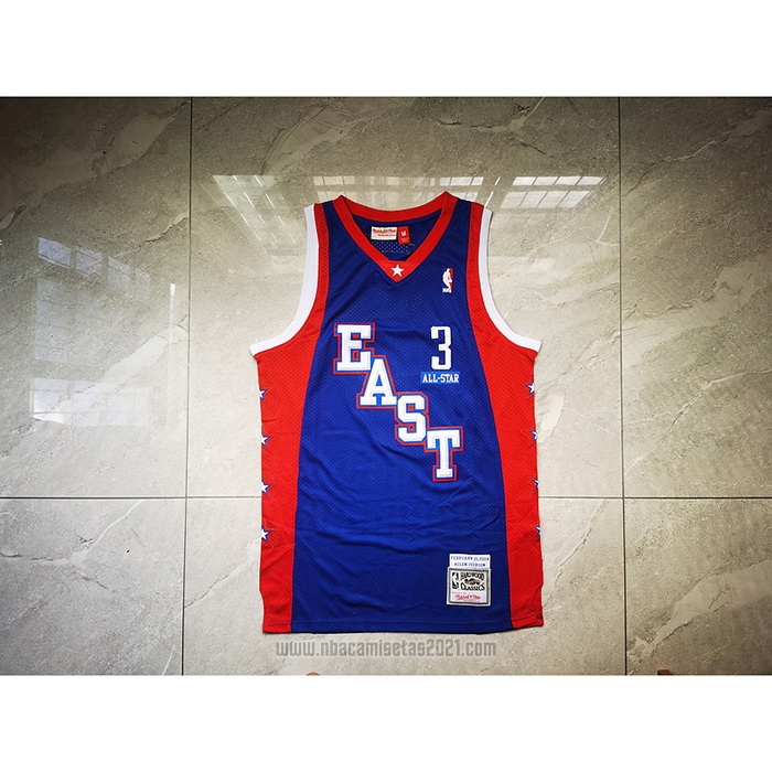 Camiseta All Star 2004 Allen Iverson #3 Azul